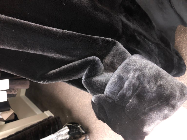 Unused Birger Christensen female sheared Mink Fur Coat (6/S) ~no duties