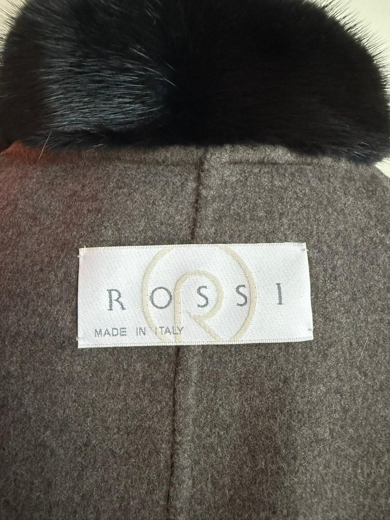 Brand new Loro Piana cashmere fur coat size 8 M ~no duties
