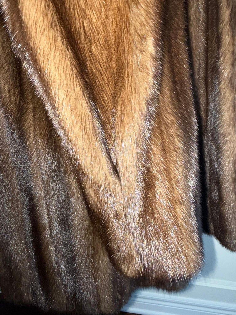 Mint Donna Karan rare color mink fur coat jacket (Size 10 - M) ~no duties
