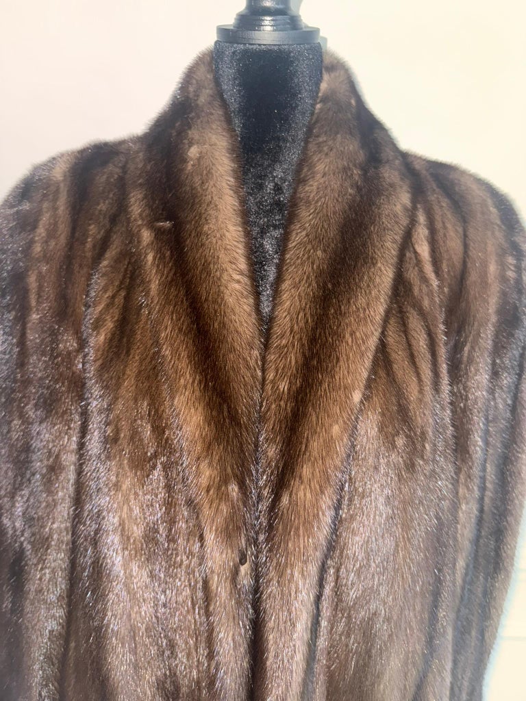 Mint Donna Karan rare color mink fur coat jacket (Size 10 - M) ~no duties