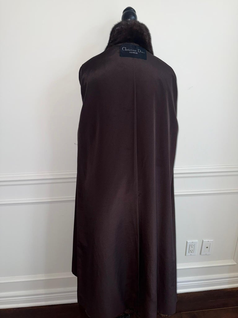 Brand New Christian Dior demi buff mink fur coat size 12 L ~no duties