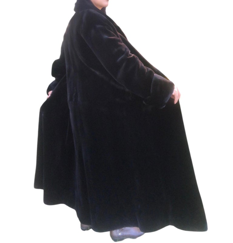 Unused Birger Christensen female sheared Mink Fur Coat (6/S) ~no duties