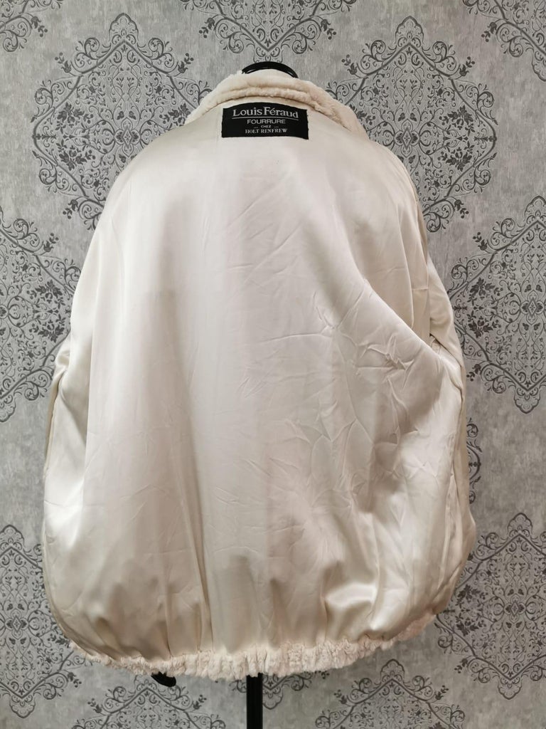 sheared beaver fur coat size 16