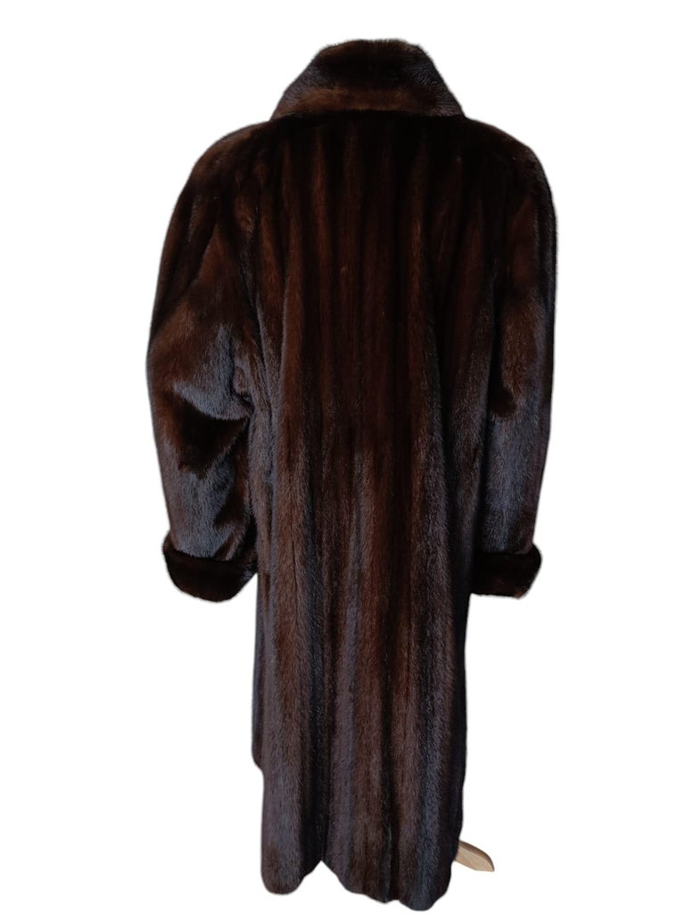 Brand new Ranch Mink Fur Full Length Coat (Size 14 - L) ~no duties