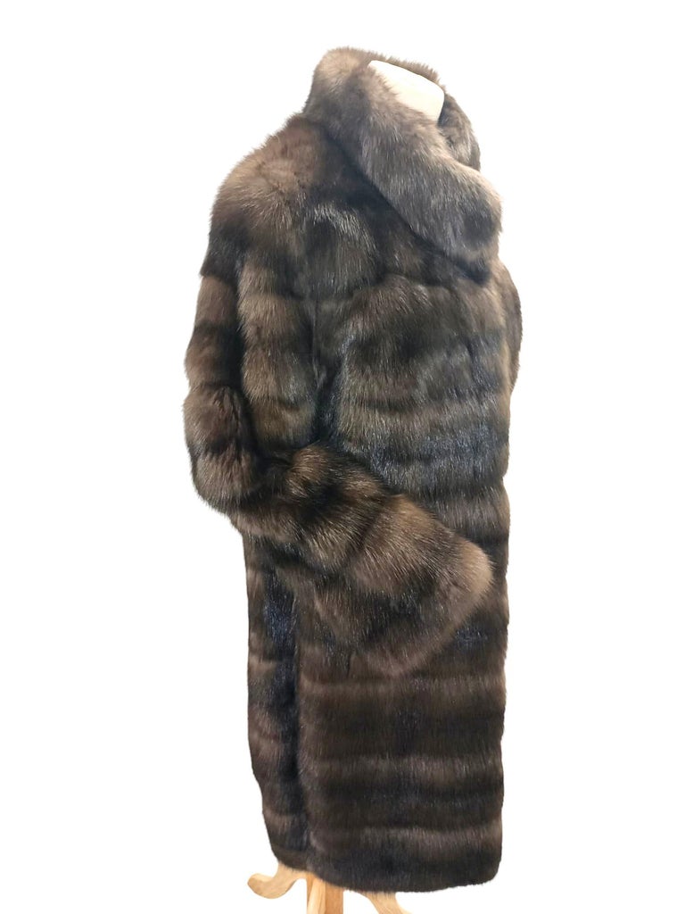 Brand New Bisang Russian sable Fur Coat size 85000$ tag ~no duties