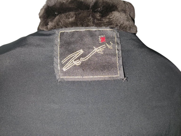 Brand New Zuki Sheared Beaver Fur Coat with Fur Trim (Size 14) ~no duties