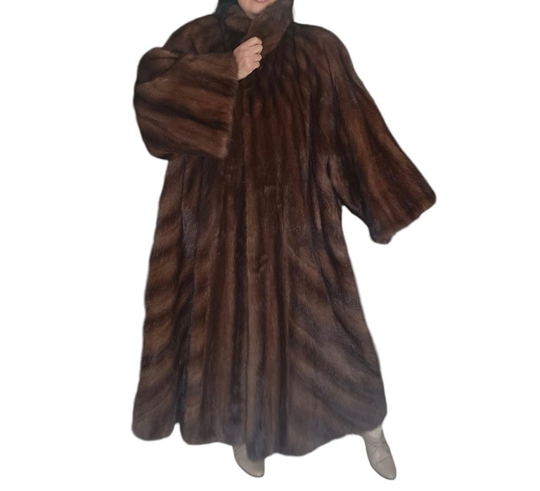 Giuliana Tesso Holt's Renfrew Mink Fur Full Length Coat (Size 20 - L) ~no duties