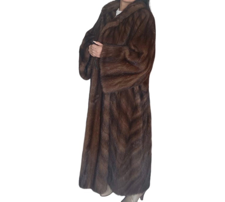 Giuliana Tesso Holt's Renfrew Mink Fur Full Length Coat (Size 20 - L) ~no duties