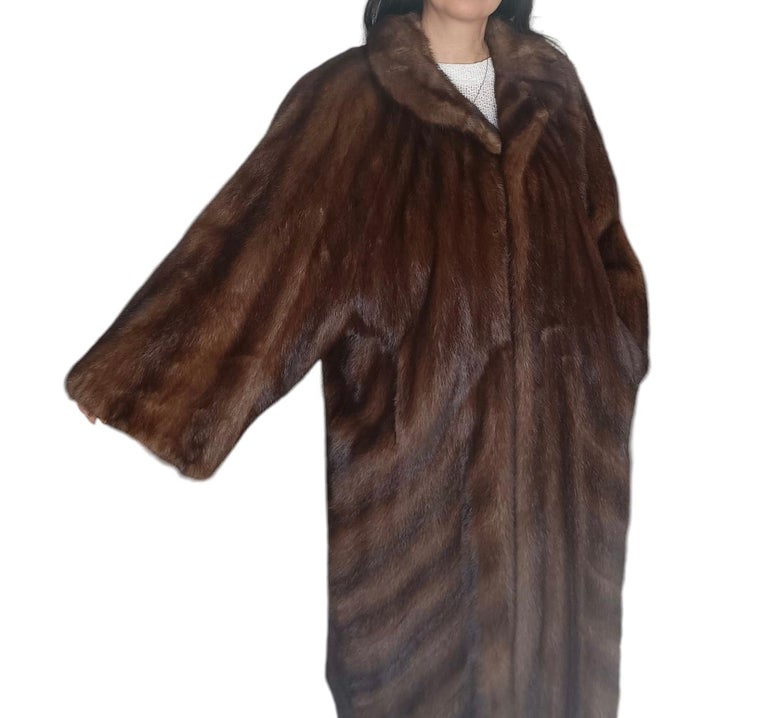 Giuliana Tesso Holt's Renfrew Mink Fur Full Length Coat (Size 20 - L) ~no duties