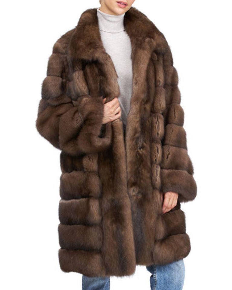Brand new Russian Sable Stroller Coat size S M L