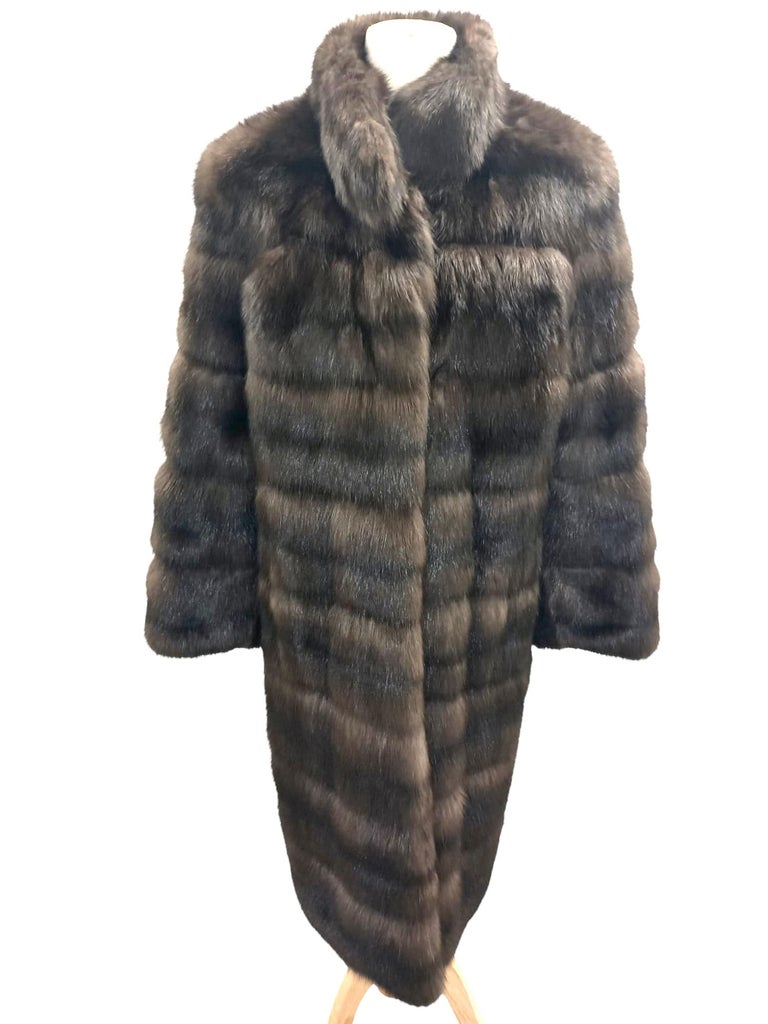 Brand New Bisang Russian sable Fur Coat size 85000$ tag ~no duties