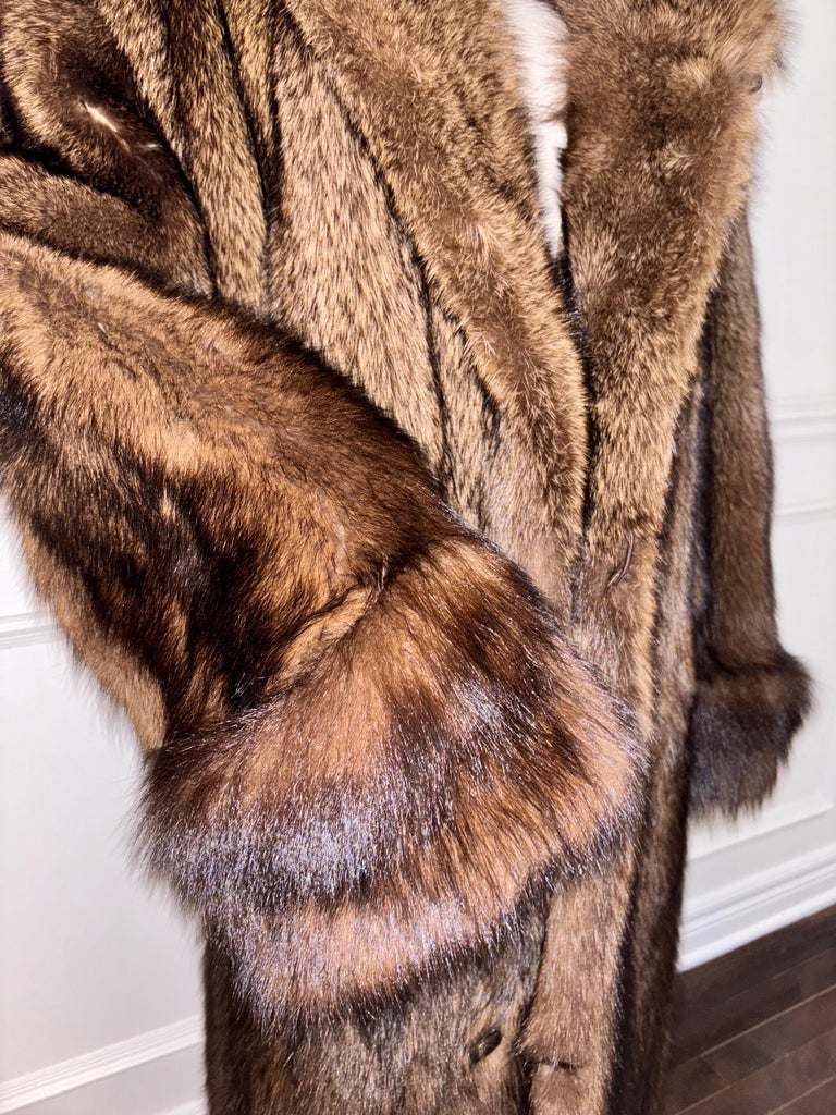 Brand new sable fisher fur coat men’s 54/L ~no duties