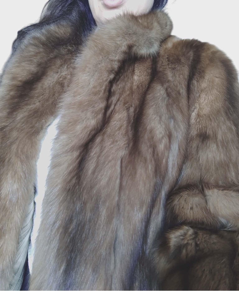 Maximilian Russian sable fur car coat 6/S 11, 500$ ~no duties