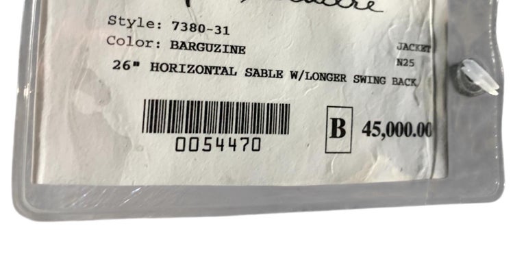 Brand new barguzin Russian sable 12/L ~no duties