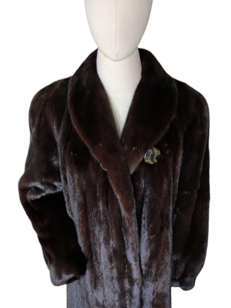 Galliano Demi Buff Mink Fur Coat (Size 16 XL) ~no duties