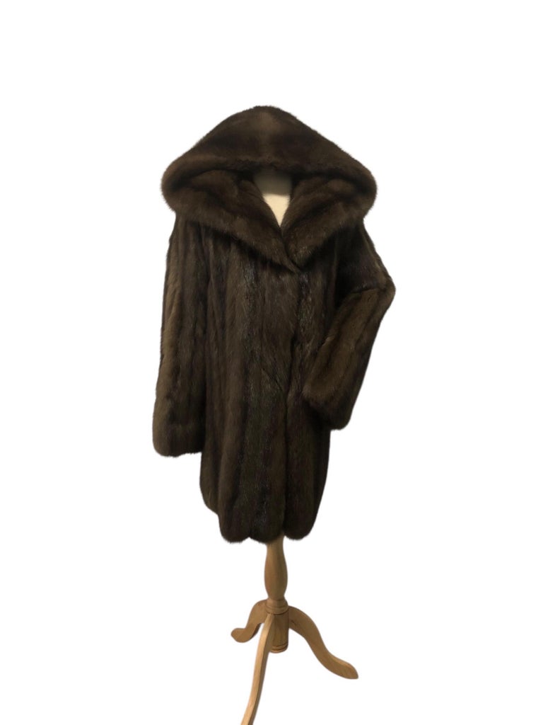 Carolina Herrera Barguzin Russian sable fur coat hood 12/M tags 85k ~no duties
