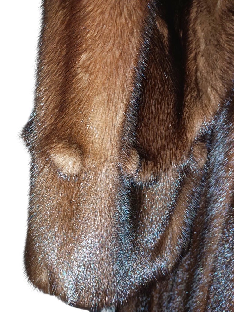 Brand new Demi buff fur coat size 14/L ~no duties
