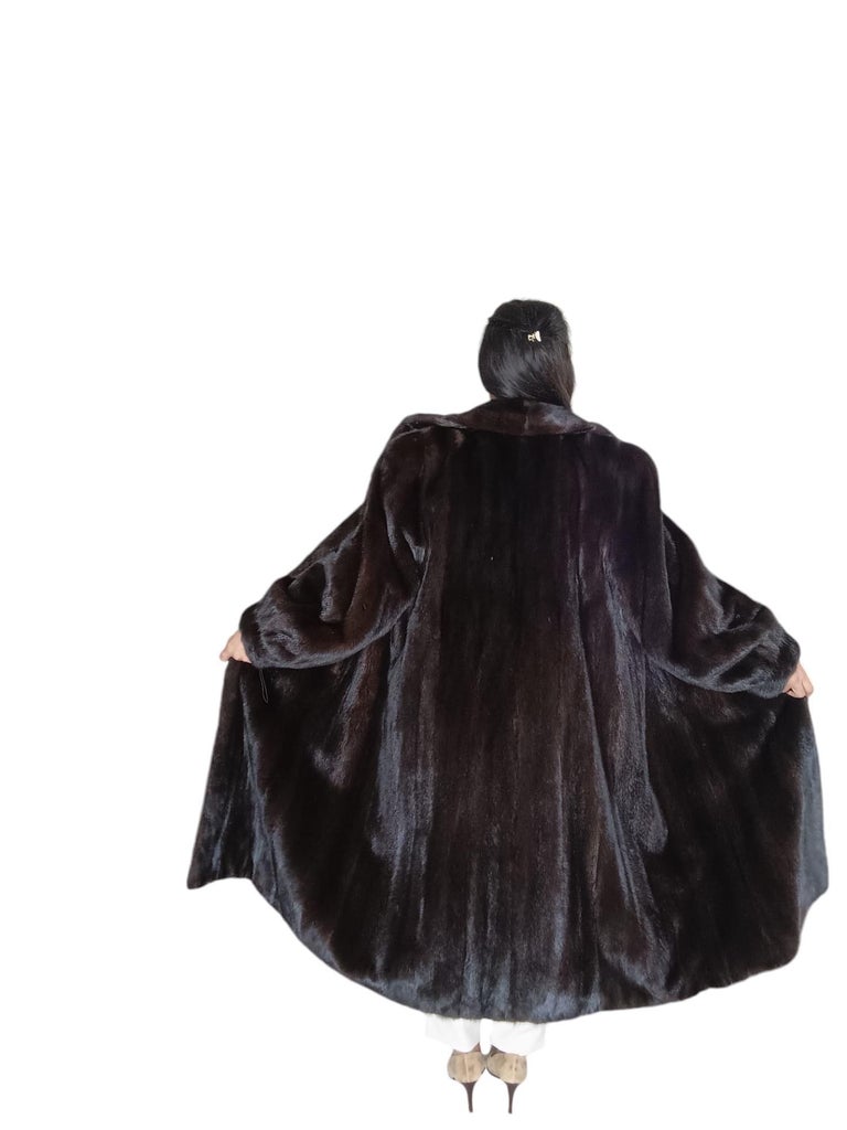 Galliano Demi Buff Mink Fur Coat (Size 16 XL) ~no duties