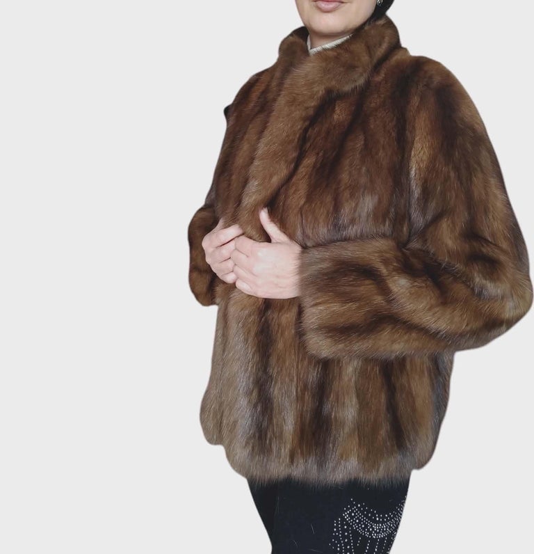 Maximilian Russian sable fur car coat 6/S 11, 500$ ~no duties