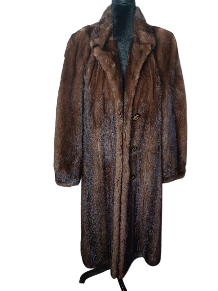 ~Givenchy Demi buff Mink Fur Coat (Size 10 - L) ~no duties