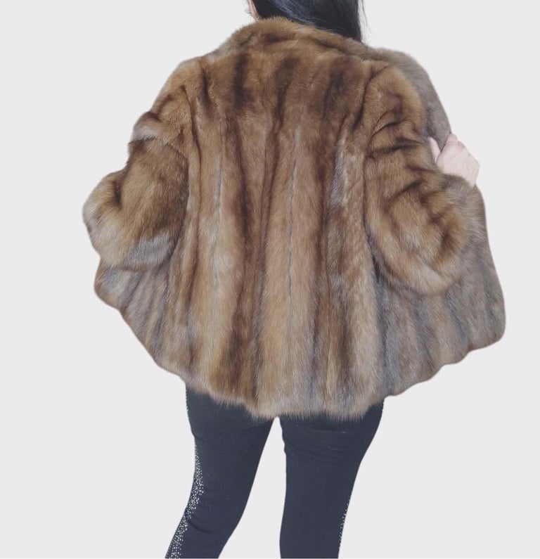 Maximilian Russian sable fur car coat 6/S 11, 500$ ~no duties