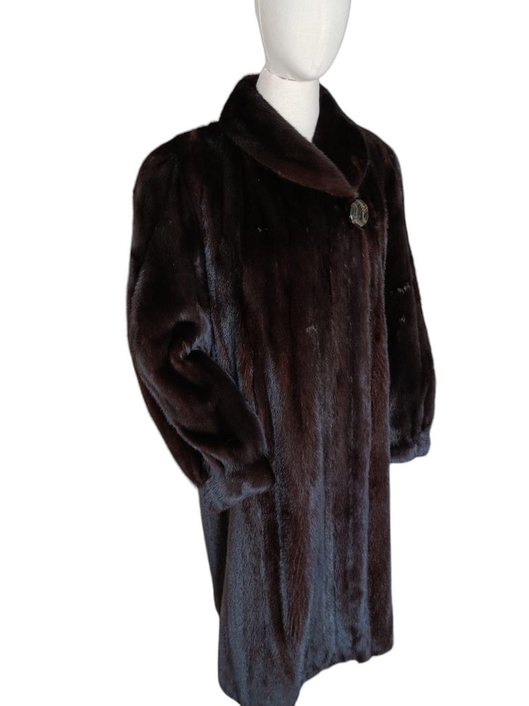 Galliano Demi Buff Mink Fur Coat (Size 16 XL) ~no duties