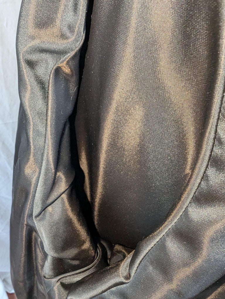 Brand new Mink Fur Coat With crystal Fox Fur sleeves (Size 8/M) ~no duties