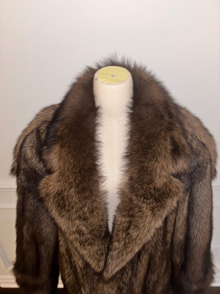 Brand new sable fisher fur coat men’s 54/L ~no duties