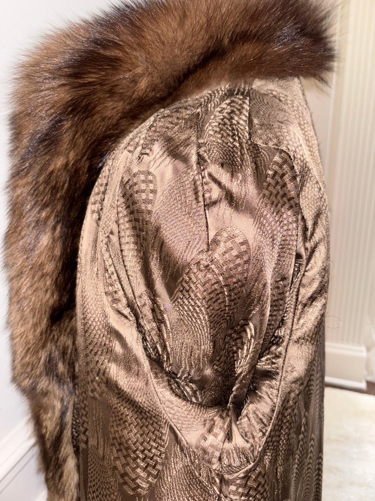Brand new sable fisher fur coat men’s 54/L ~no duties