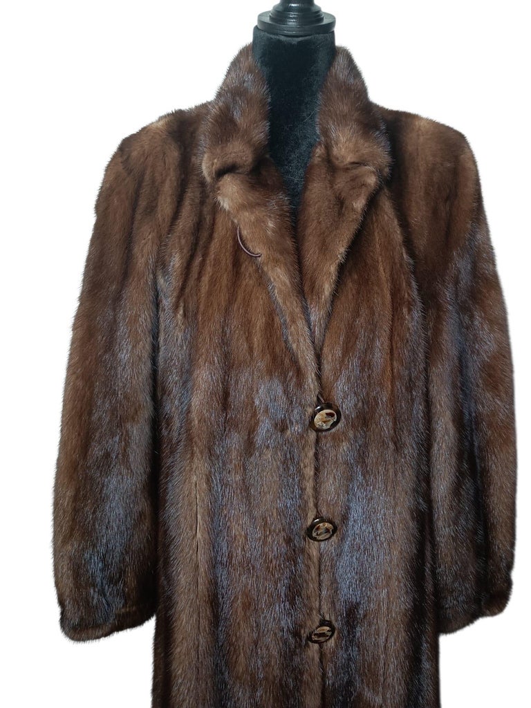 ~Givenchy Demi buff Mink Fur Coat (Size 10 - L) ~no duties