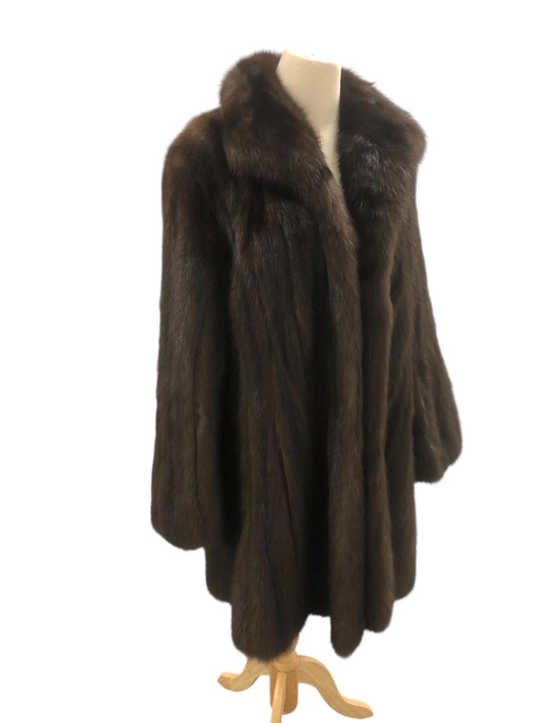 Carolina Herrera barguzin Russian sable fur coat 12/M tags 95k ~no duties