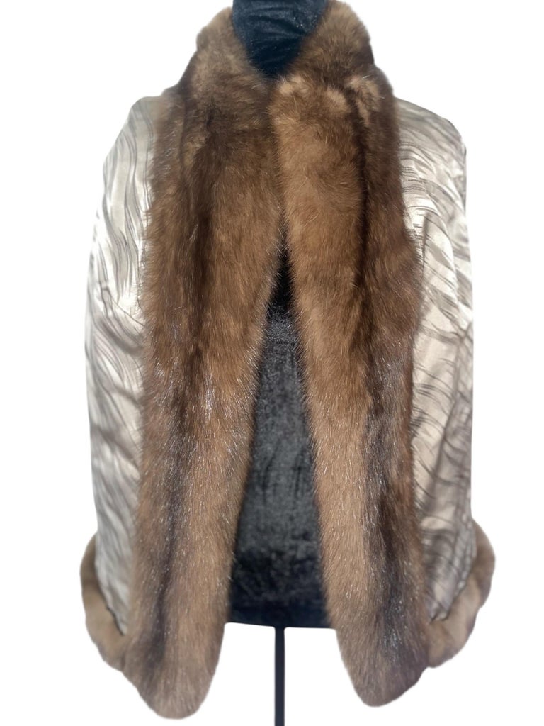 ~Unused Maximilian Russian sable fur coat silver tip 12400$ ~no duties