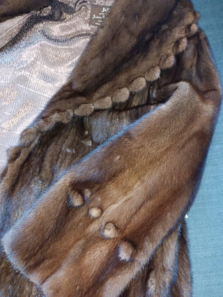 Brand new Demi buff fur coat size 14/L ~no duties