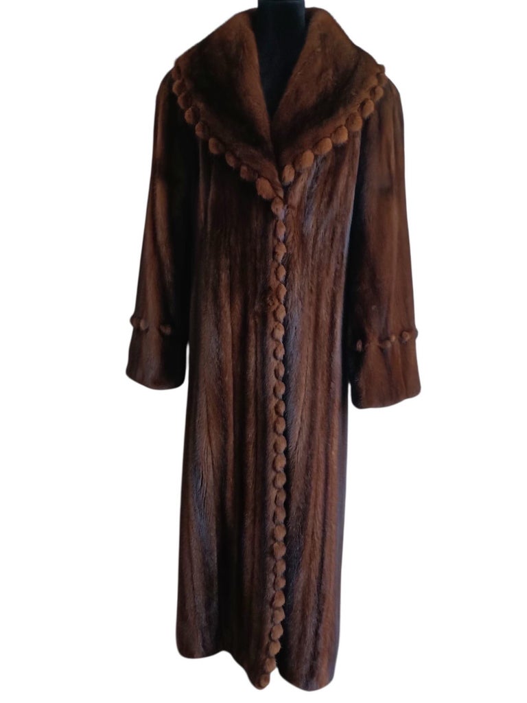Brand new Demi buff fur coat size 14/L ~no duties