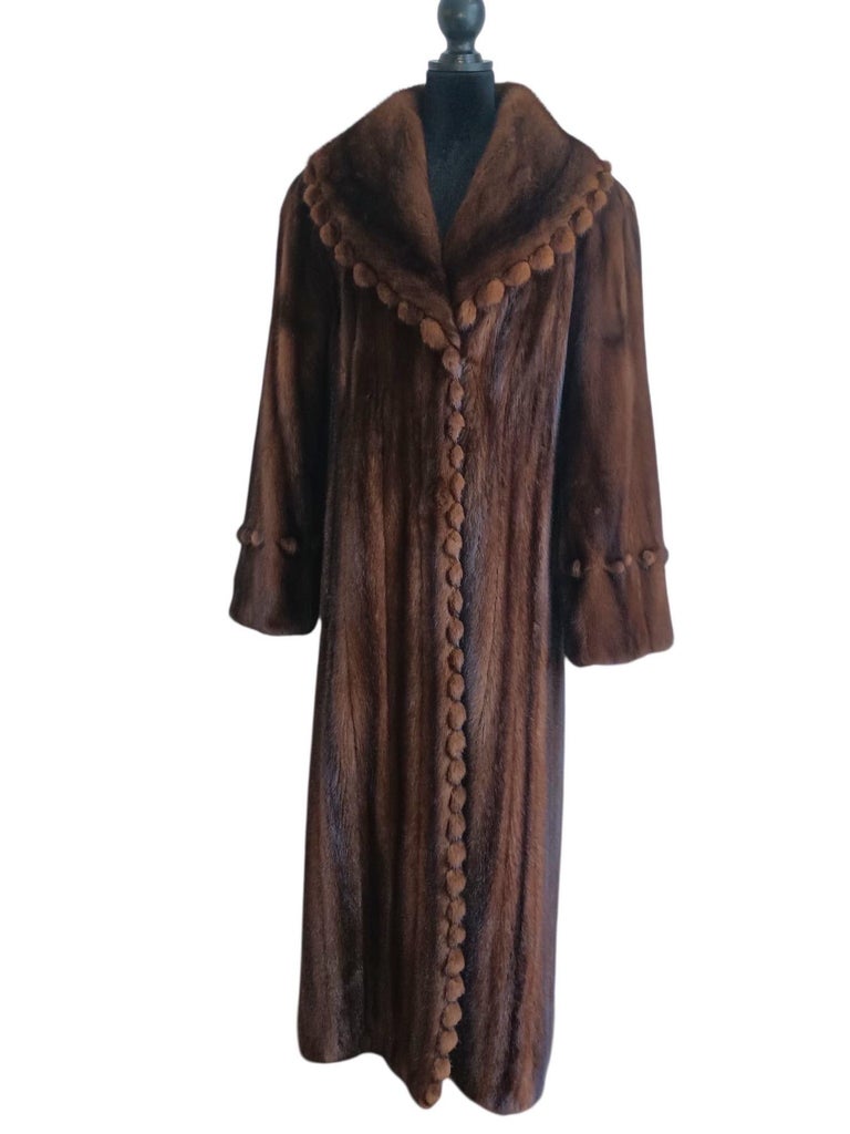 Brand new Demi buff fur coat size 14/L ~no duties