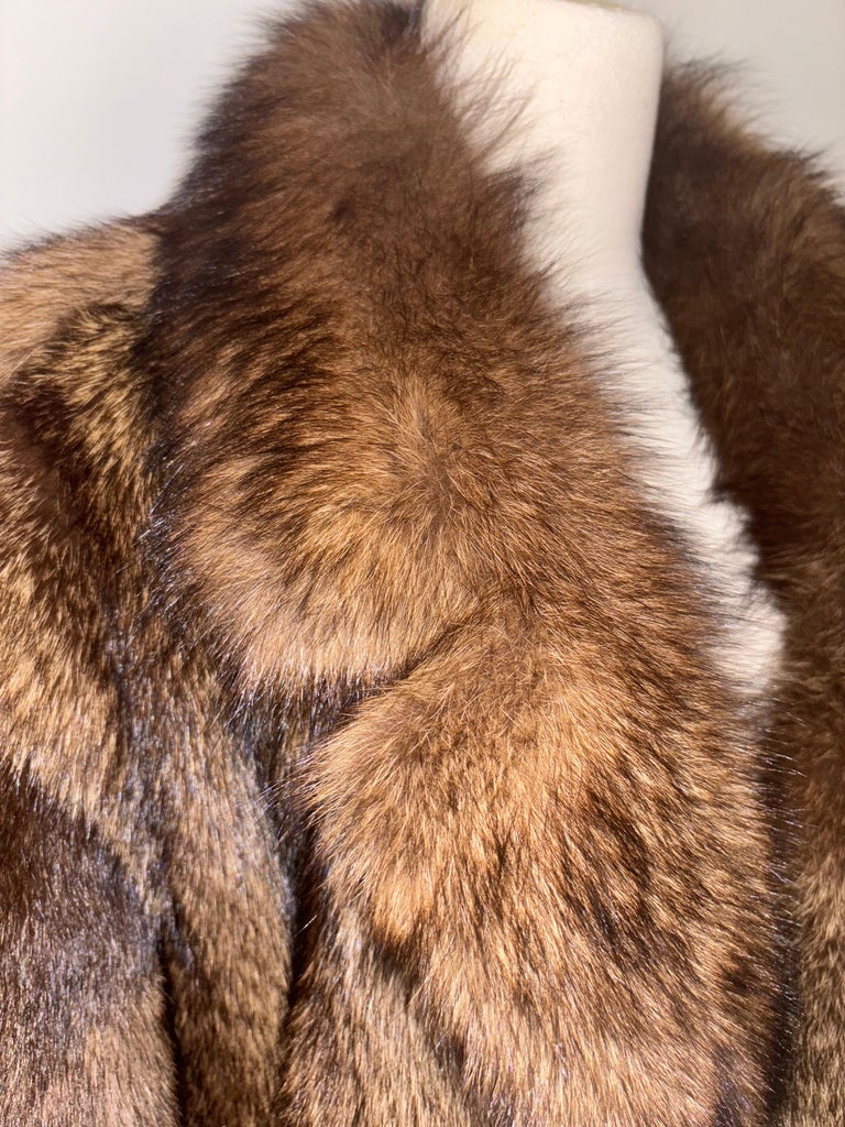 Brand new sable fisher fur coat men’s 54/L ~no duties