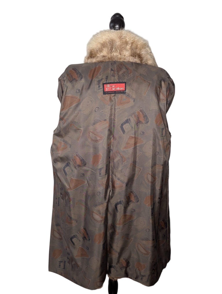 Brand new natural beaver Fur Coat (Size 12/L) ~no duties