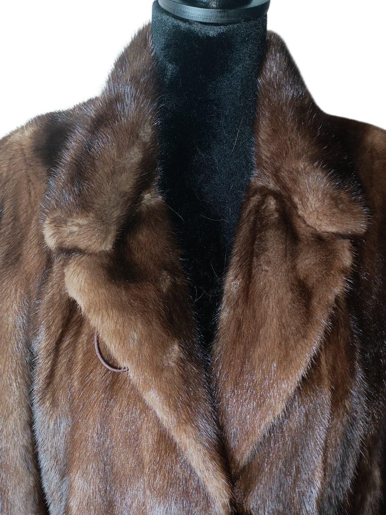 ~Givenchy Demi buff Mink Fur Coat (Size 10 - L) ~no duties