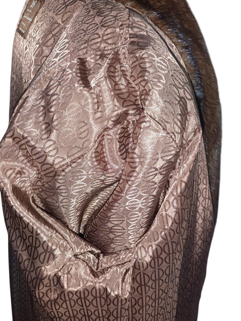 Brand new Demi buff fur coat size 14/L ~no duties