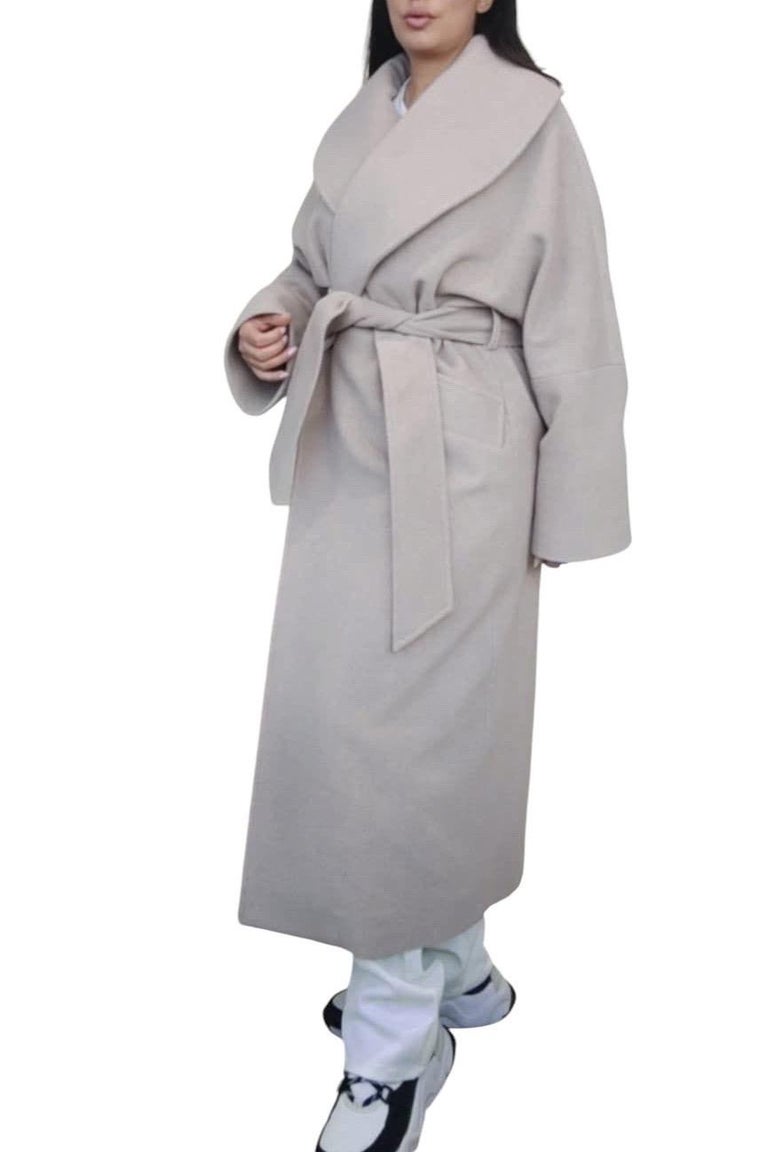 Loro piana cashmere robe style coat 12/L ~no duties