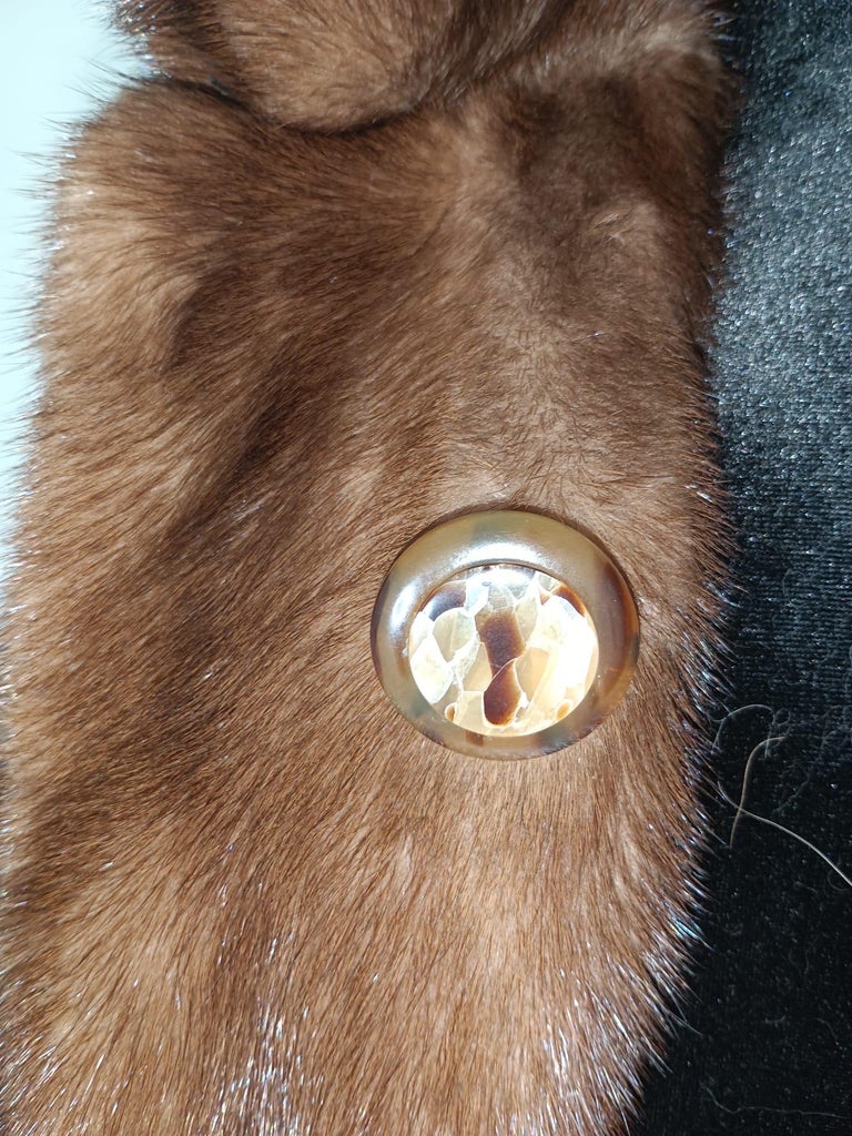 ~Givenchy Demi buff Mink Fur Coat (Size 10 - L) ~no duties