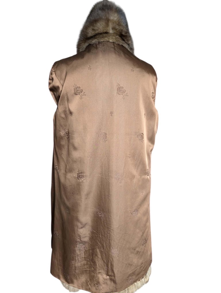 Emperial dark Russian Sable fur coat size 10 givenchy ~no duties