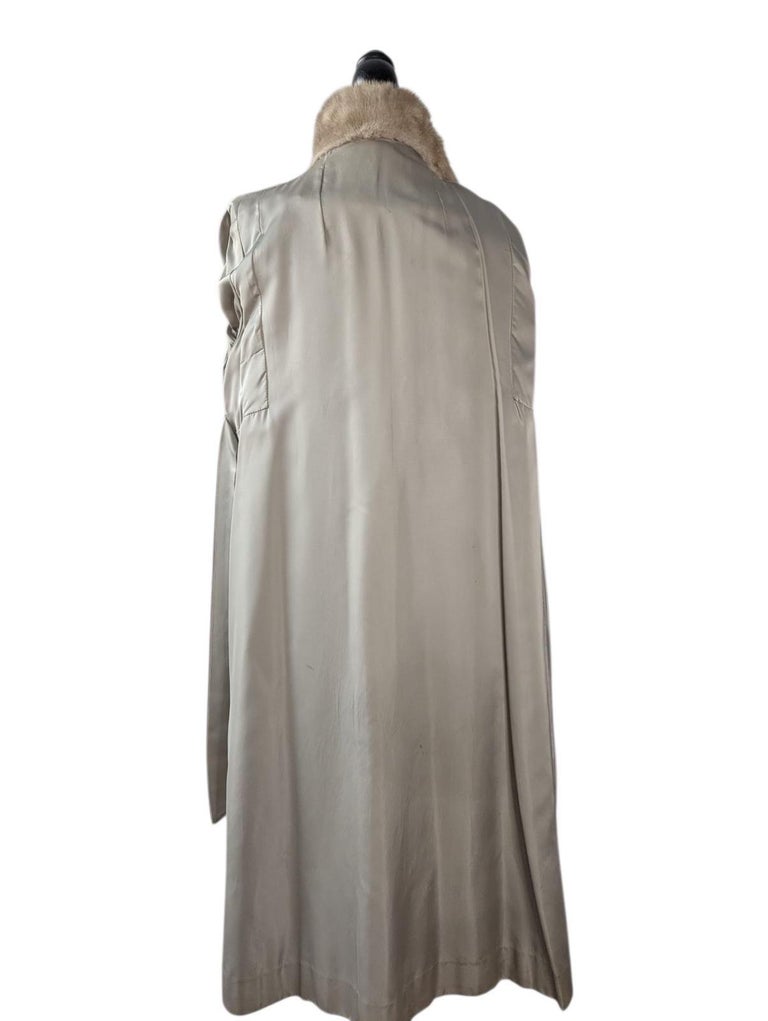 Mint robe style blush mink fur coat 8/M ~no duties