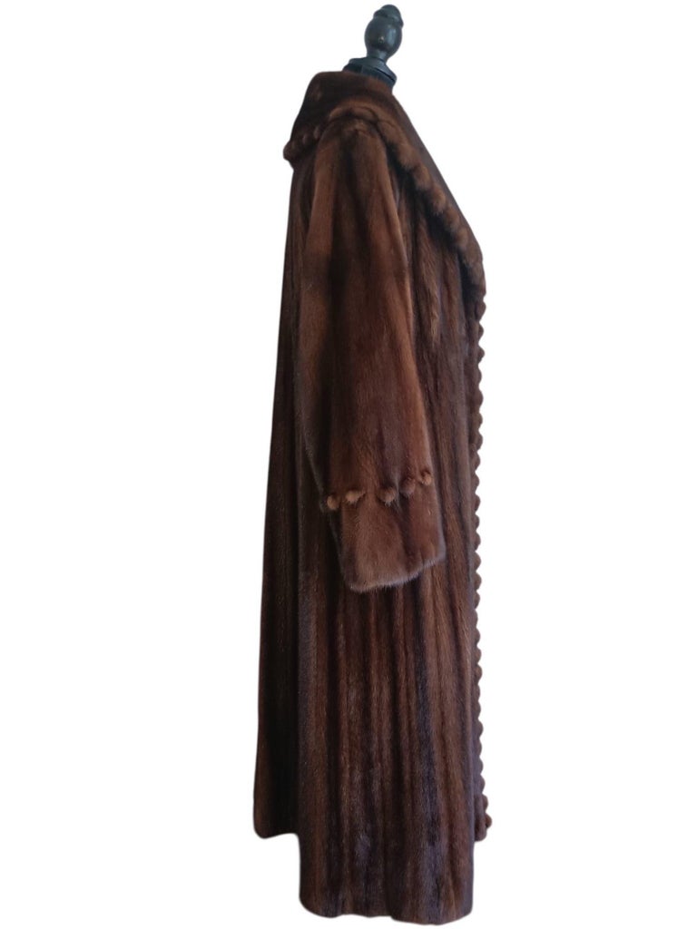 Brand new Demi buff fur coat size 14/L ~no duties