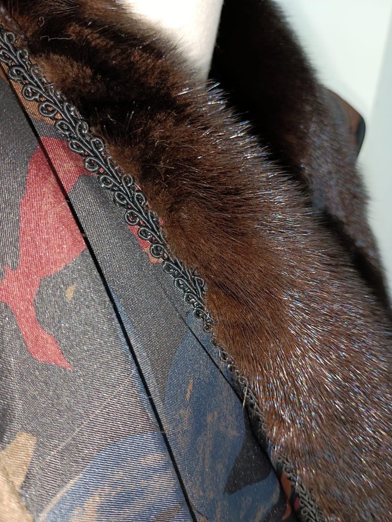 Galliano Demi Buff Mink Fur Coat (Size 16 XL) ~no duties
