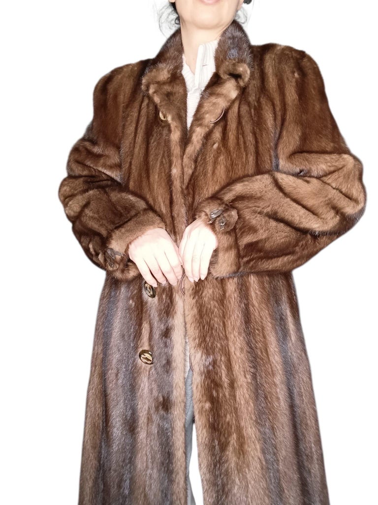 ~Givenchy Demi buff Mink Fur Coat (Size 10 - L) ~no duties