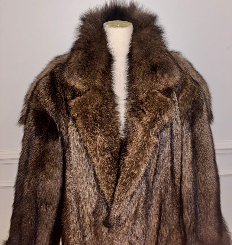 Brand new sable fisher fur coat men’s 54/L ~no duties