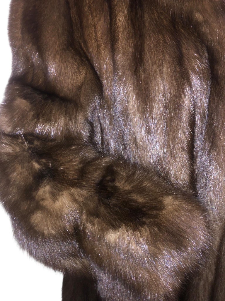 Carolina Herrera barguzin Russian sable fur coat 12/M tags 95k ~no duties