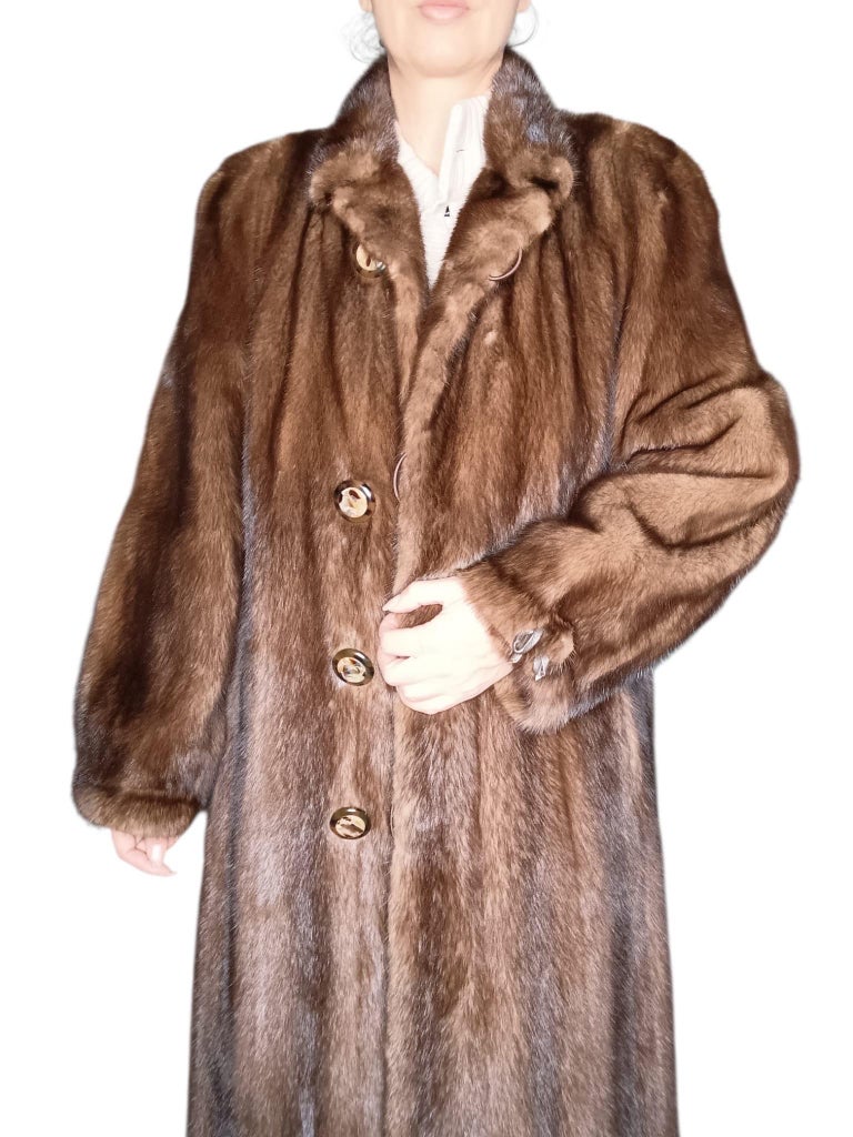 ~Givenchy Demi buff Mink Fur Coat (Size 10 - L) ~no duties