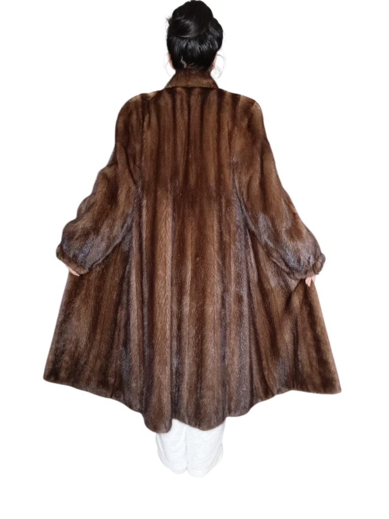 ~Givenchy Demi buff Mink Fur Coat (Size 10 - L) ~no duties